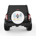 COLLECT MOMENTS WHITE TIRE COVER