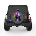 COLORFUL GREAT DANE BLACK CARBON FIBER TIRE COVER
