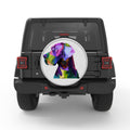 COLORFUL GREAT DANE BLACK TIRE COVER