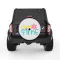 CRUISE TIME PEARL  WHITE CARBON FIBER TIRE COVER