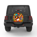 DABBING TURKEY BLACK CARBON FIBER TIRE COVER