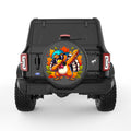 DABBING TURKEY BLACK CARBON FIBER TIRE COVER