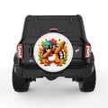 DABBING TURKEY WHITE TIRE COVER