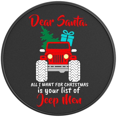 DEAR SANTA PEARL  WHITE CARBON FIBER TIRE COVER