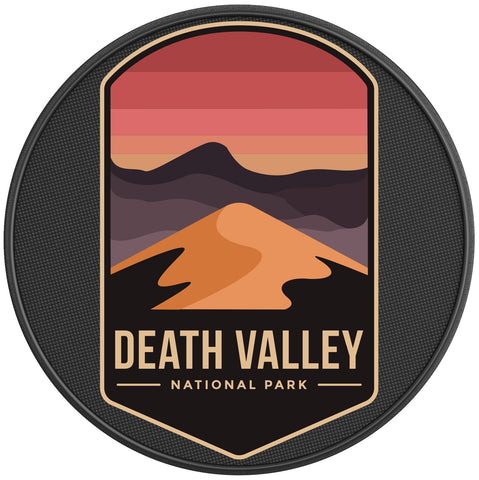 DEATH VALLEY BLACK CARBON FIBER TIRE COVER
