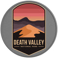 DEATH VALLEY SILVER CARBON FIBER TIRE COVER