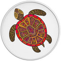 DECORATIVE TURTLE WHITE TIRE COVER