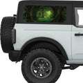 DEEP JUNGLE FOREST QUARTER WINDOW DECAL FITS 2021+ FORD BRONCO 2 DOOR HARD TOP