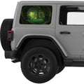 DEEP JUNGLE FOREST QUARTER WINDOW DECAL FITS 2011-2018 JEEP WRANGLER 4 DOOR HARD TOP JKU