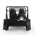 DEER ANTLER COMPASS BLACK TIRE COVER FOR MOKE
