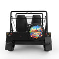 DELAWARE BLACK TIRE COVER FOR MOKE