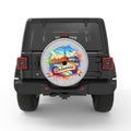 DELAWARE WHITE TIRE COVER