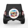 DELAWARE WHITE TIRE COVER