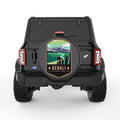 DENALI BLACK CARBON FIBER TIRE COVER