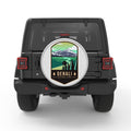DENALI SILVER CARBON FIBER TIRE COVER