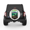 DENALI PEARL  WHITE CARBON FIBER TIRE COVER