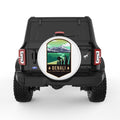 DENALI WHITE TIRE COVER