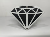 DIAMOND HITCH COVER FOR ANY 2 INCH RECEIVER in WHITE For Jeep Wrangler JL and JK and JT
