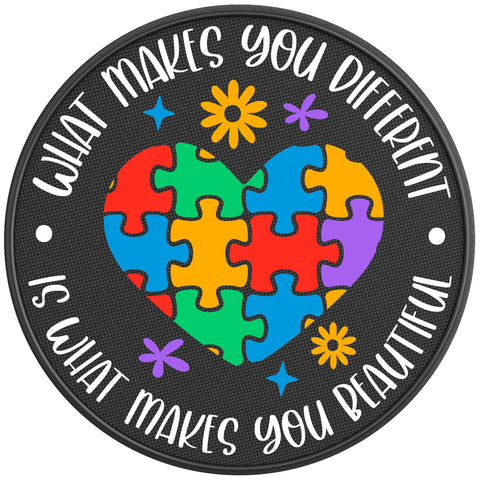 Different Is Beautiful PEARL  WHITE CARBON FIBER TIRE COVER