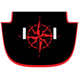 DISTRESSED RUSTIC COMPASS JEEP GLADIATOR HOOD DECALS