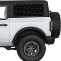 DOG PAWS QUARTER WINDOW DECAL FITS 2021+ FORD BRONCO 2 DOOR HARD TOP