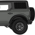 DOG PAWS QUARTER WINDOW DECAL FITS 2021+ FORD BRONCO 4 DOOR HARD TOP