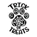 DOG PAW TRICK OR TREATS