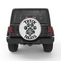 DOG PAW TRICK OR TREATS BLACK TIRE COVER