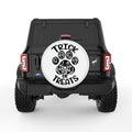 DOG PAW TRICK OR TREATS WHITE TIRE COVER