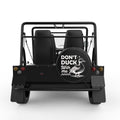 DONT DUCK WITH ME BLACK TIRE COVER FOR MOKE