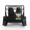 DONT LET THEIR ENERGY CHANGE YOURS BLACK CARBON FIBER TIRE COVER FOR MOKE