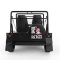 DONT PISS ME OFF UNICORN BLACK TIRE COVER FOR MOKE