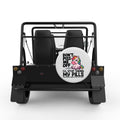 DONT PISS ME OFF UNICORN WHITE TIRE COVER FOR MOKE