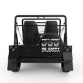 DONT WORRY BE CAPPY BLACK TIRE COVER FOR MOKE