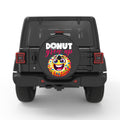 DONUT GROW UP BLACK CARBON FIBER TIRE COVER
