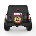 DONUT GROW UP BLACK TIRE COVER
