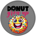 DONUT GROW UP SILVER CARBON FIBER TIRE COVER