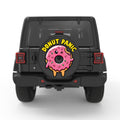 DONUT PANIC BLACK CARBON FIBER TIRE COVER