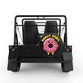 DONUT PANIC BLACK TIRE COVER FOR MOKE