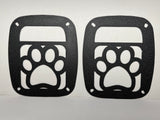 DOG PAW TAIL LIGHT COVER FOR JEEP WRANGLER TJ
