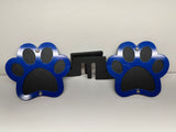 DOG PAW FOOT PEGS FOR JEEP WRANGLER AND JEEP GLADIATOR in Blue Color