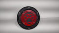 DOG PAW FUEL DOOR FOR JEEP WRANGLER in Red Color