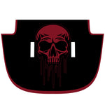 DRIPPING SKULL JEEP GLADIATOR HOOD DECALS