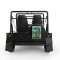 DROP A LINE STAY AWHILE BLACK TIRE COVER FOR MOKE