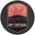 DRY TORTUGAS BLACK CARBON FIBER TIRE COVER