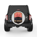 DRY TORTUGAS SILVER CARBON FIBER TIRE COVER