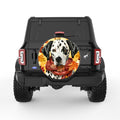 DALMATION FALL BLACK CARBON FIBER TIRE COVER