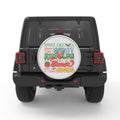 DANCE LIKE FROSTY BLACK TIRE COVER