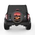 DEATH VALLEY BLACK CARBON FIBER TIRE COVER