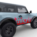 DESERT LANDSCAPE DOOR DECAL FITS 2023 FORD BRONCO 2 DOOR